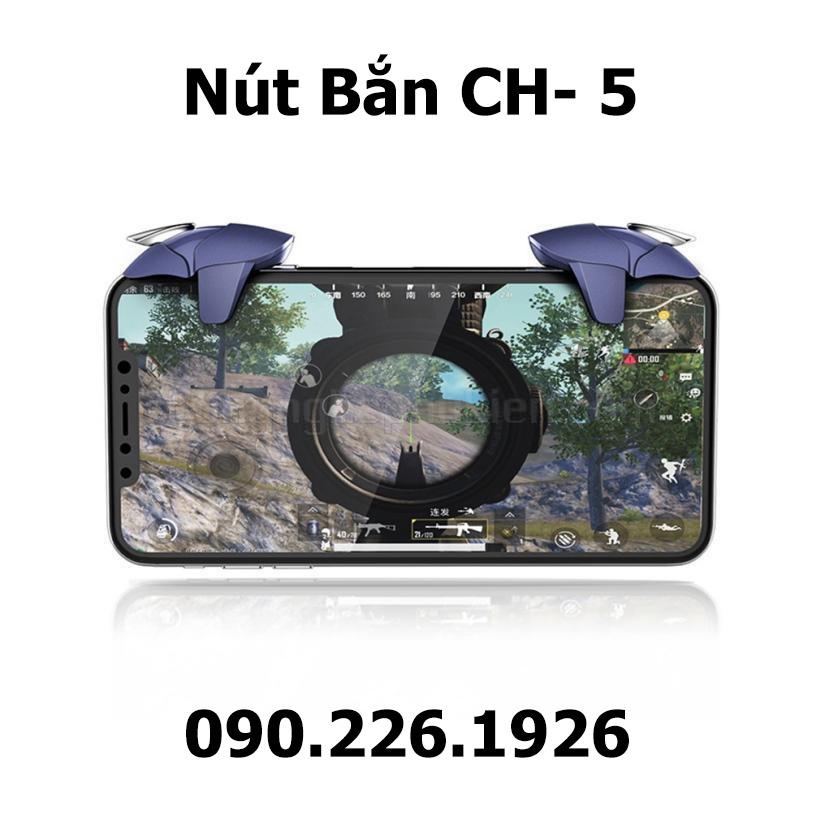 Nút Bắn Pubg Chơi Game Cá Mập CH5, Nút Bấm Pubg Free Fire Điện Thoại