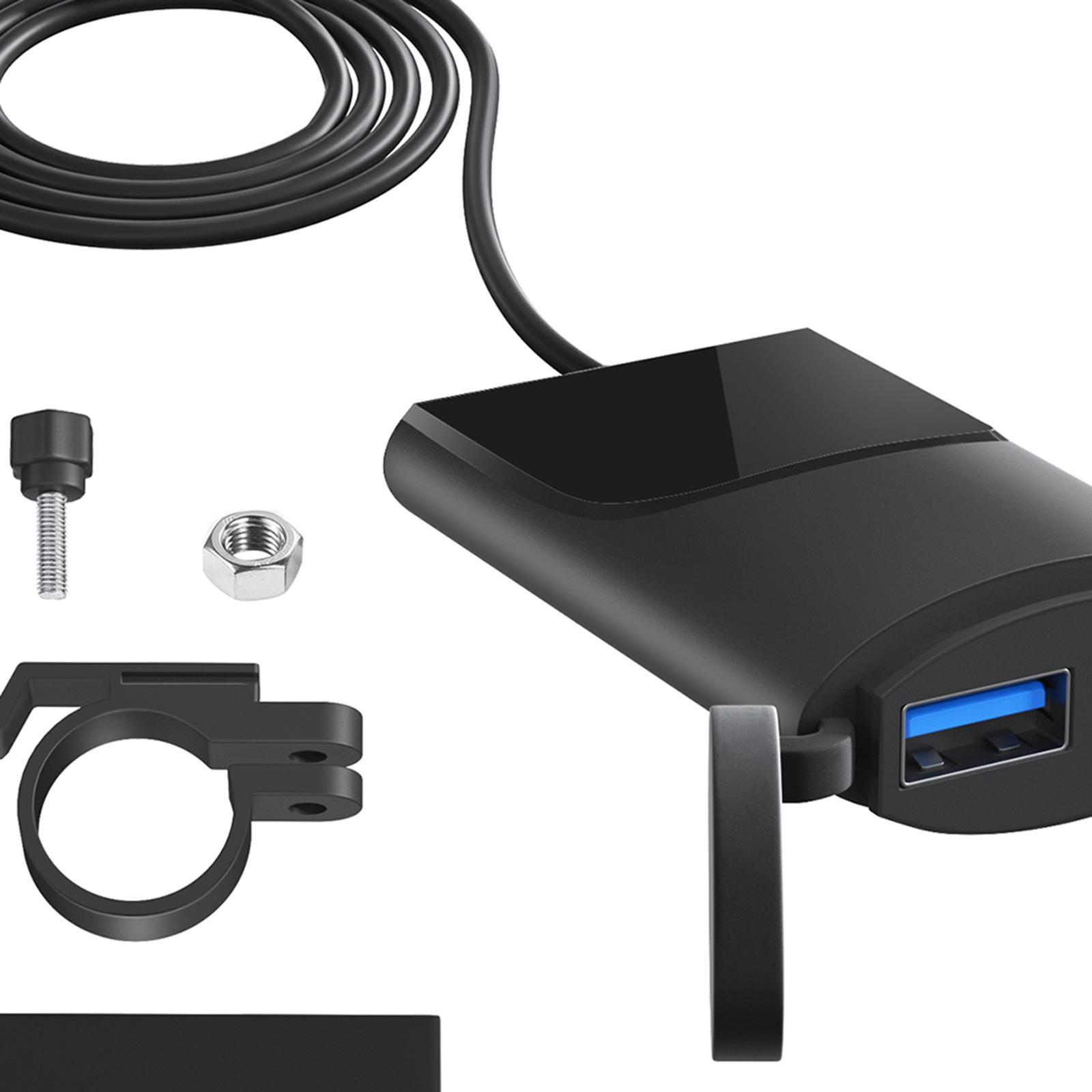 Motorcycle Handlebar Phone Charger Phone Charger Motorcycle Handlebar Mount