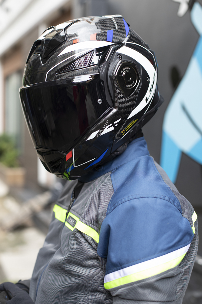 Mũ Bảo Hiểm Fullface Lật Hàm 180độ LS2 FF901 Advant X Carbon