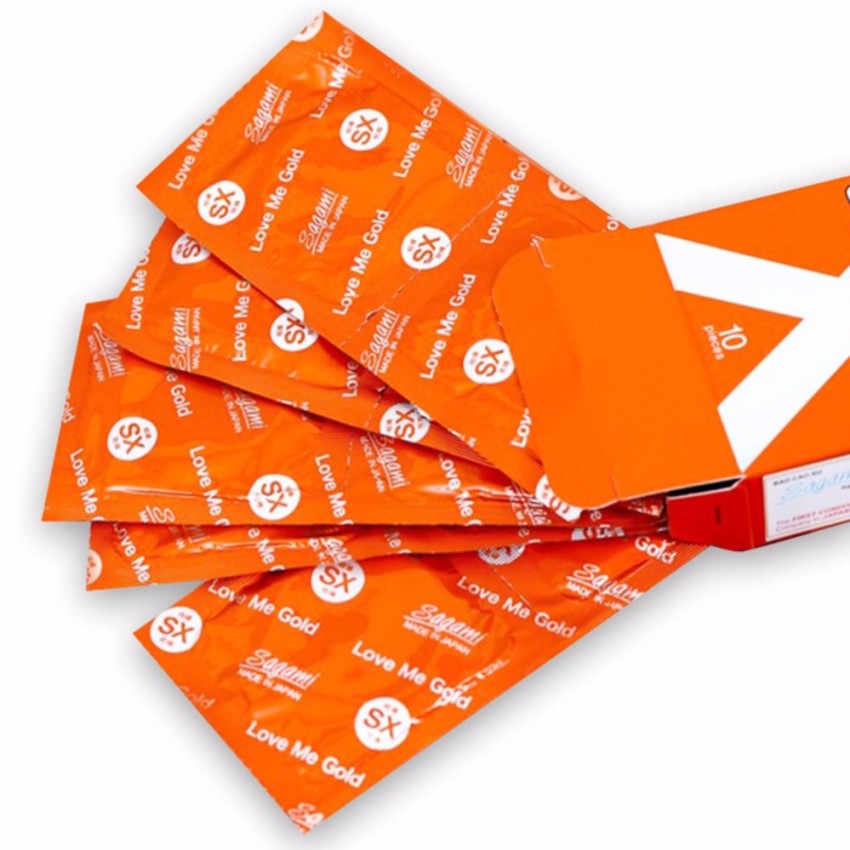 Bao Cao Su Không Mùi Của Nhật Sagami Love Me Orange - Hàng Chính Hãng - Che Tên Sản Phẩm