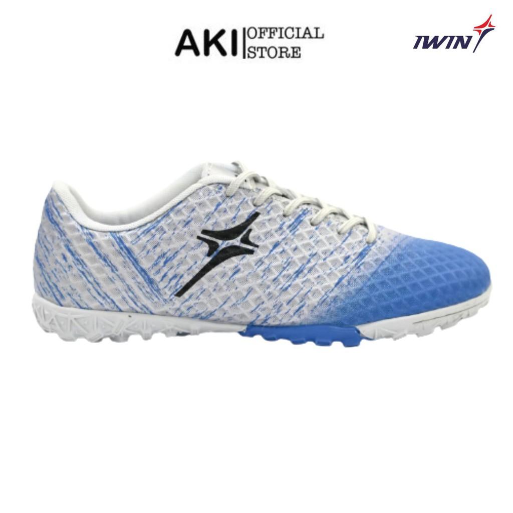 Giày đá bóng nam cỏ nhân tạo Iwin Impro Xám thể thao chính hãng cao cấp - IW006