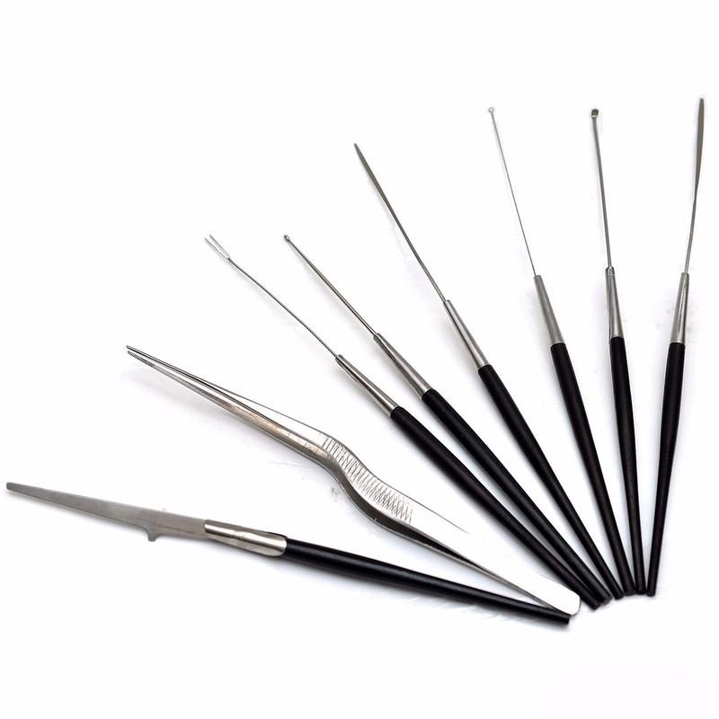 Bộ dụng cụ lấy ráy tai inox chuyên nghiệp 8 món