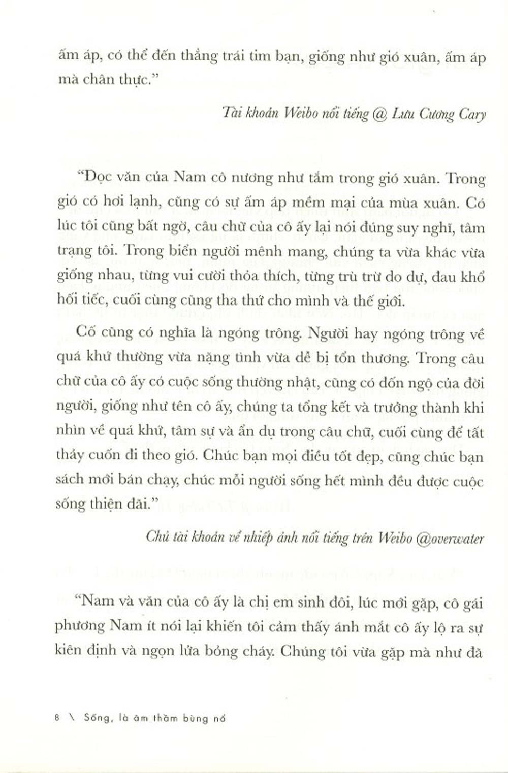 Sống, Là Âm Thầm Bùng Nổ