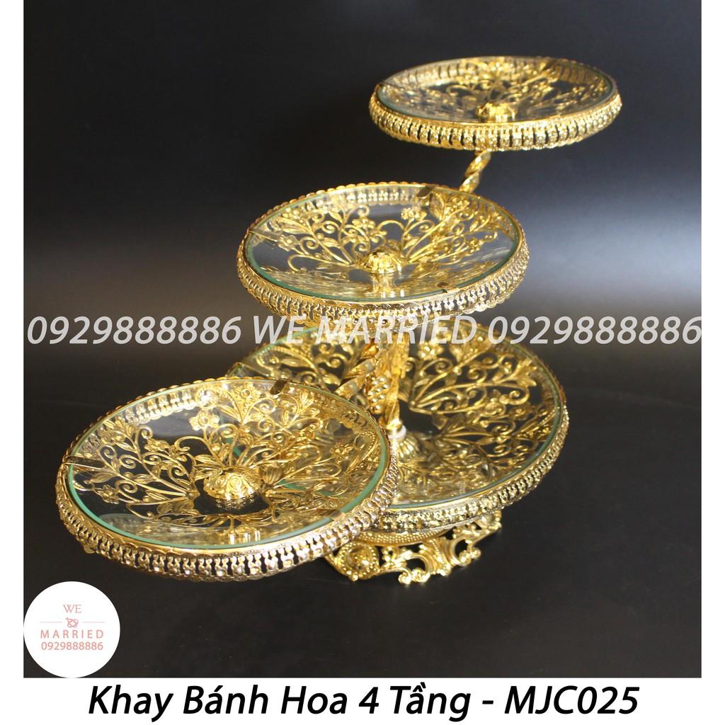 Khay Bánh Hoa 4 Tầng - MJC025