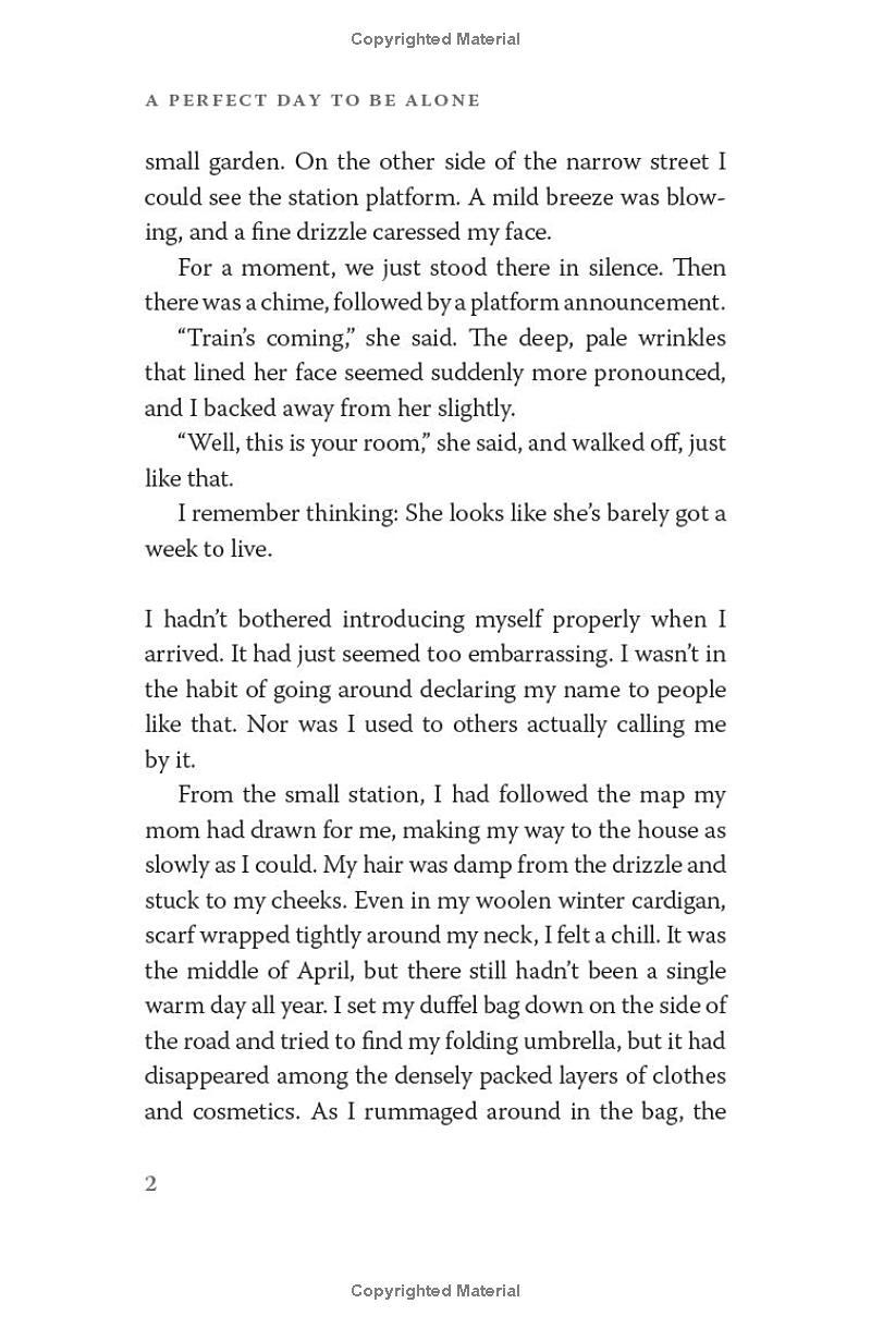 Sách ngoại văn: A Perfect Day To Be Alone