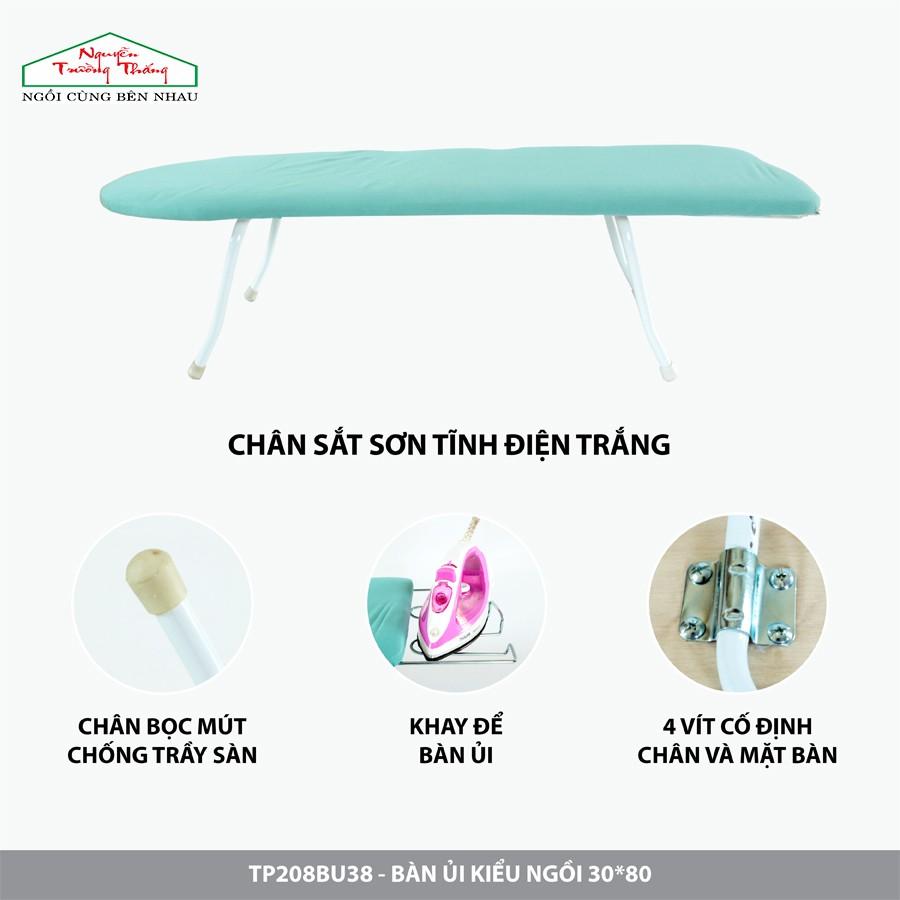 Bàn Để Ủi Cầu Là Quần Áo Kiểu Ngồi 30*80Cm- NGUYỄN TRƯỜNG THẮNG - Đa Năng -Gấp Gọn -Tiết Kiệm Không Gian -Kệ Đỡ Bàn Ủi - Thông Minh