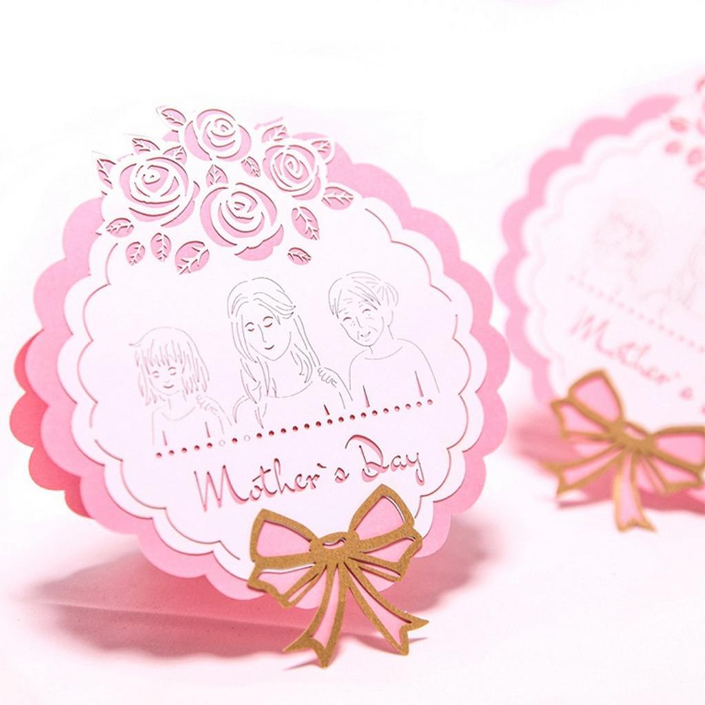 Sweet Freestanding Mothers Day Gift Card Greeting Cards Invitation Card Thank