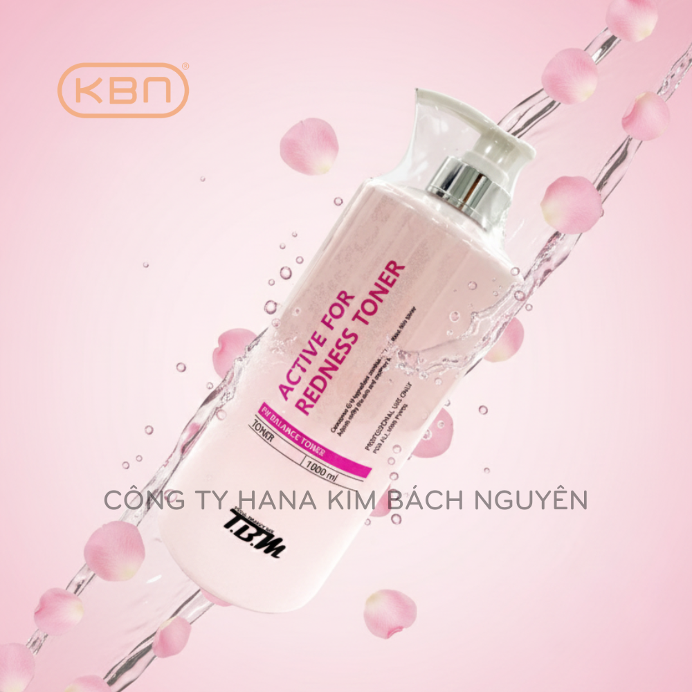 Nước Hoa Hồng TBM Active For Redness Toner (1000ml) (Hàng Chính Hãng)