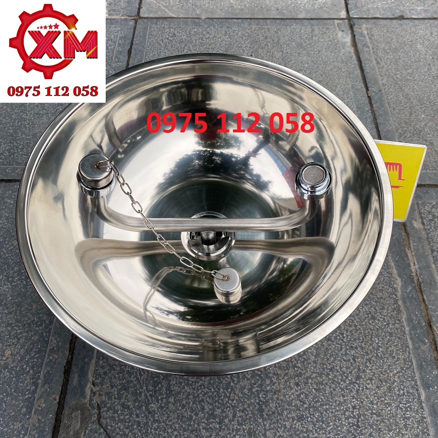 BỒN RỬA MẮT KHẨN CẤP GẮN TƯỜNG INOX 304
