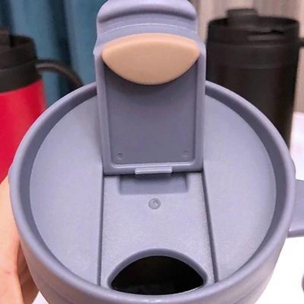 Ly giữ nhiệt inox HOT&COOL 350ml 2 lớp giữ nhiệt nóng lạnh có nắp đậy kín cao cấp