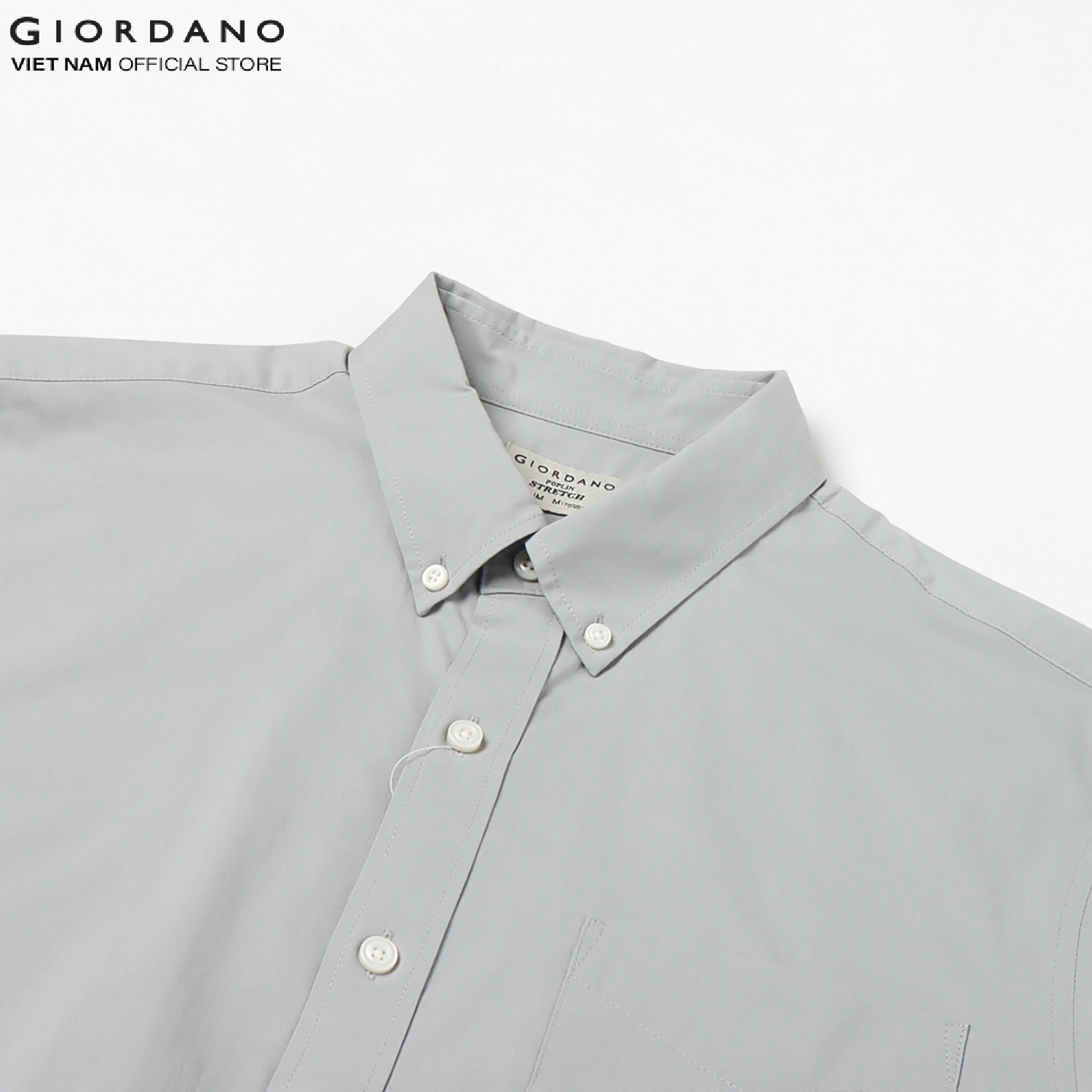 Áo Sơ Mi Ngắn Tay Nam Giordano 01042212