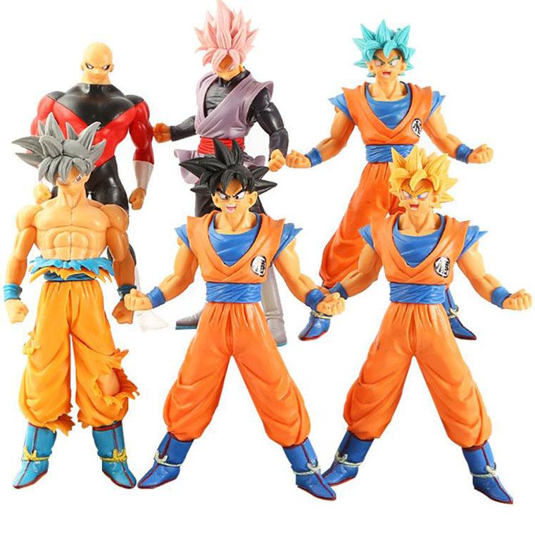 Mô hình Trang Trí Dragon Ball SonGoku Trunk Jiren SuperSaiyan SSJ4 - Cao 18cm