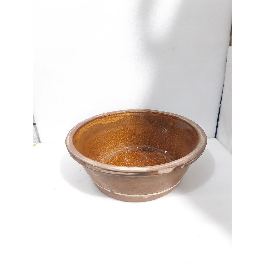 Chậu sành đựng đồ C10*R26 cm
