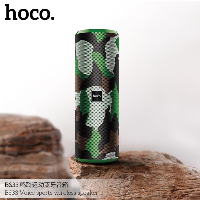 Loa bluetooth v5.0 Hoco BS33, nghe nhạc 5 giờ, hỗ trợ thẻ nhớ USB cuộc gọi hàng chính hãng