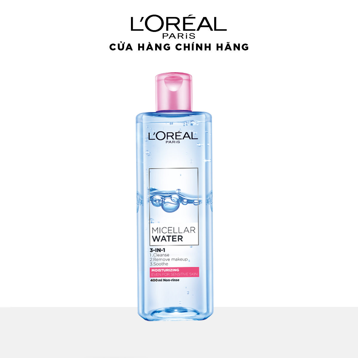 Hình ảnh Nước tẩy trang L'Oreal Paris 3-in-1 Micellar Water 400ml