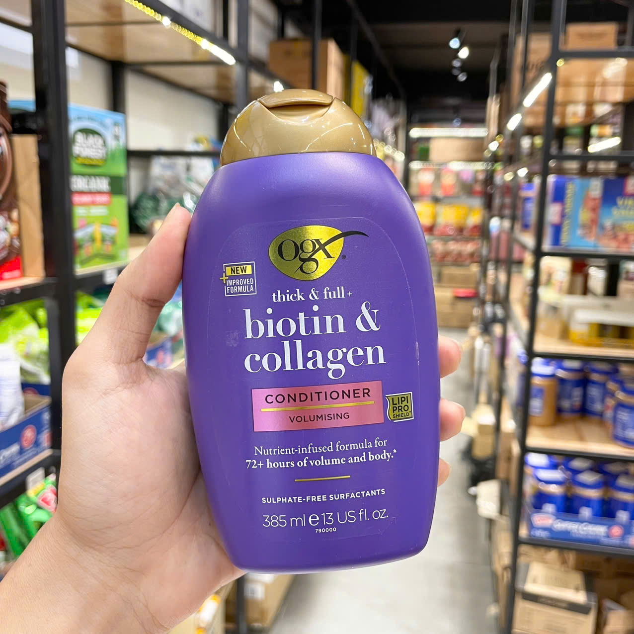 Bộ Dầu Xả Và Dầu Gội Ogx Biotin &amp; Collagen 385ml