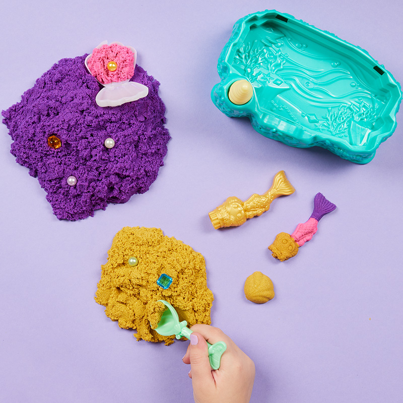 Đồ Chơi KINETIC SAND Cát Động Lực - Kho Báu Dưới Đáy Biển 6064333