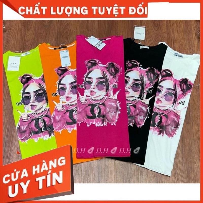 Áo Phông CÔ GÁI Siêu Xinh Chất Cotton Mềm Mịn,Thấm Hút Mồ Hôi.Bao Chất,Bao Đẹp