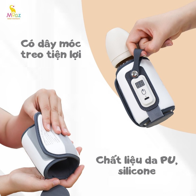 Túi ủ bình sữa Moaz BéBé MB 067