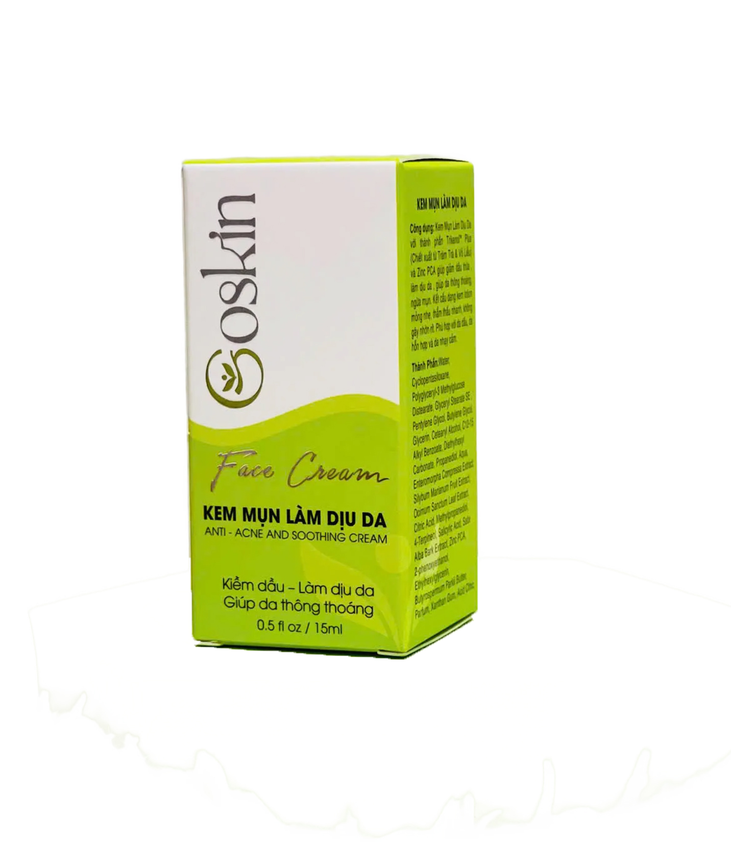 Kem Mụn Làm Dịu Da 15ml Goskin