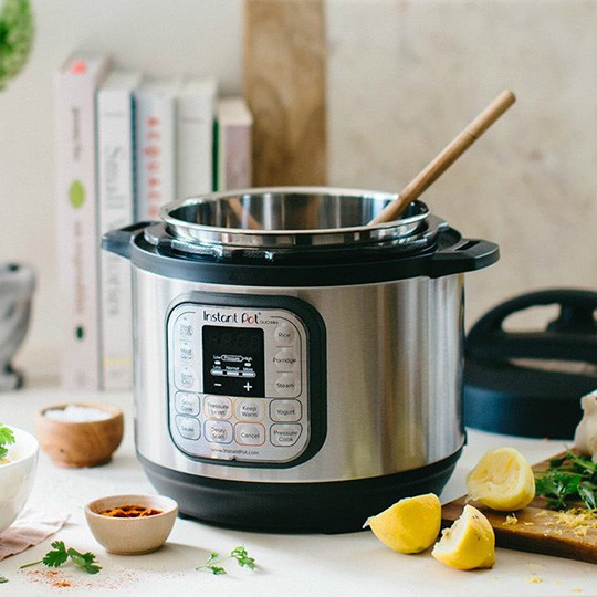 NỒI ÁP SUẤT ĐIỆN ĐA NĂNG - NỒI CƠM ĐIỆN INSTANT POT DUO 60 7in1 (6 QT/5.76 L) - NỒI HẦM ĐIỆN - CHÍNH HÃNG