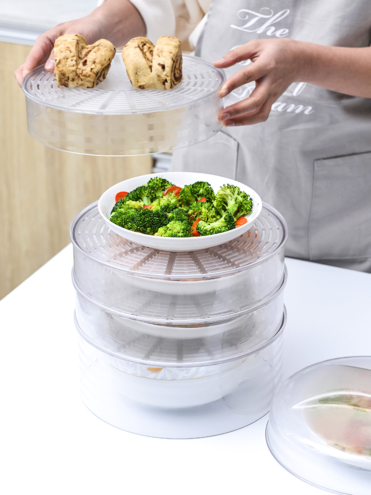 LỒNG BÀN BẢO QUẢN THỰC PHẨM 4 TẦNG CHỊU NHIỆT - FOOD COVER