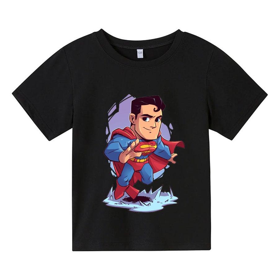 Áo thun trẻ em SIÊU NHÂN CHIBI, 4 màu, có size người lớn, Anam Store