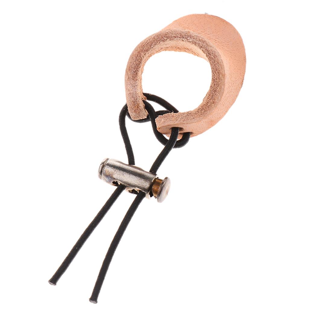 Premium Thumb Ring Release Archery Finger Tabs Finger Saver Protect Guard