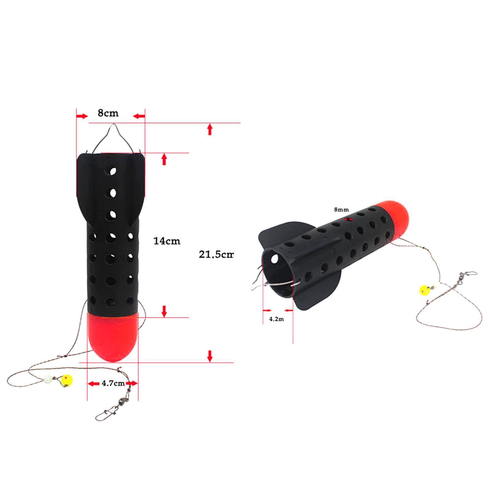 Fishing Nesting Bait Thrower Bait Cage Versatile Bait Holding Thrower Fishing Tackle Fishing Gear Accessories