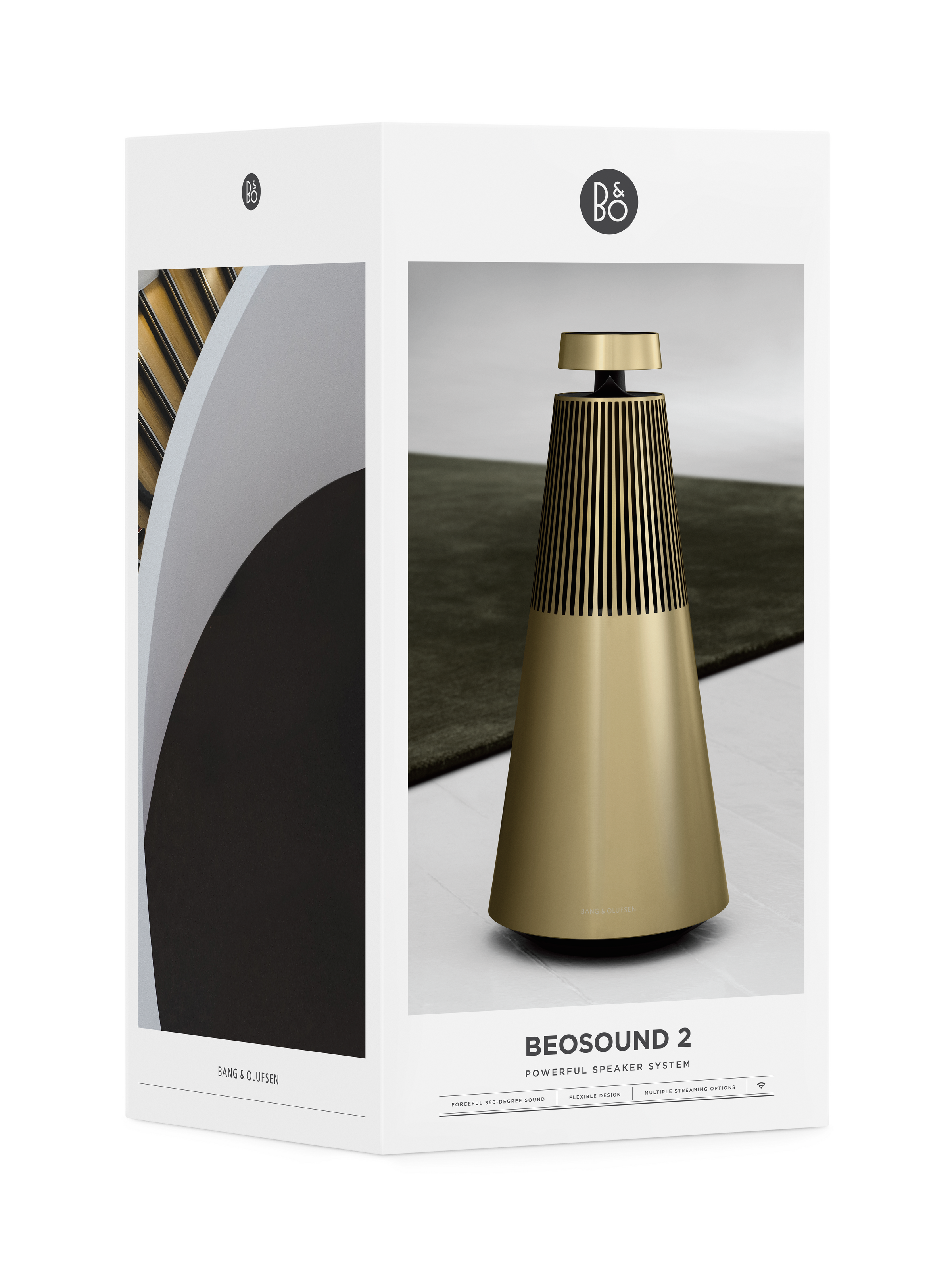 Beosound 2 với Google Assistant - Loa B&amp;O Wifi mạnh mẽ và thanh lịch - Hàng chính hãng