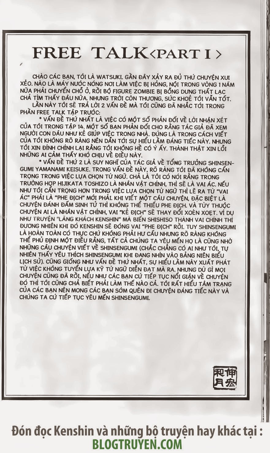 lãng khách kenshin bản nét (2019) chapter 146 19