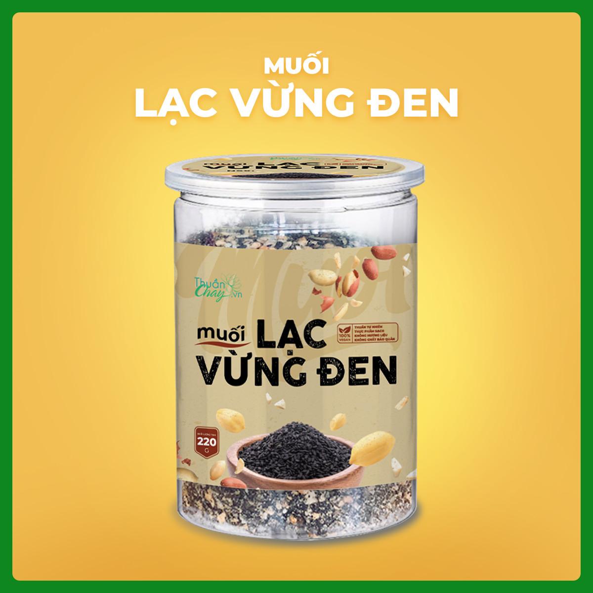 MUỐI LẠC VỪNG ĐEN TỐT CHO TIM MẠCH (220G)