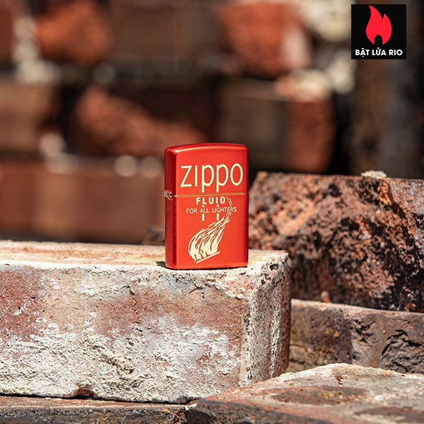 Bật Lửa Zippo 49586 – Zippo Retro Design Metallic Red