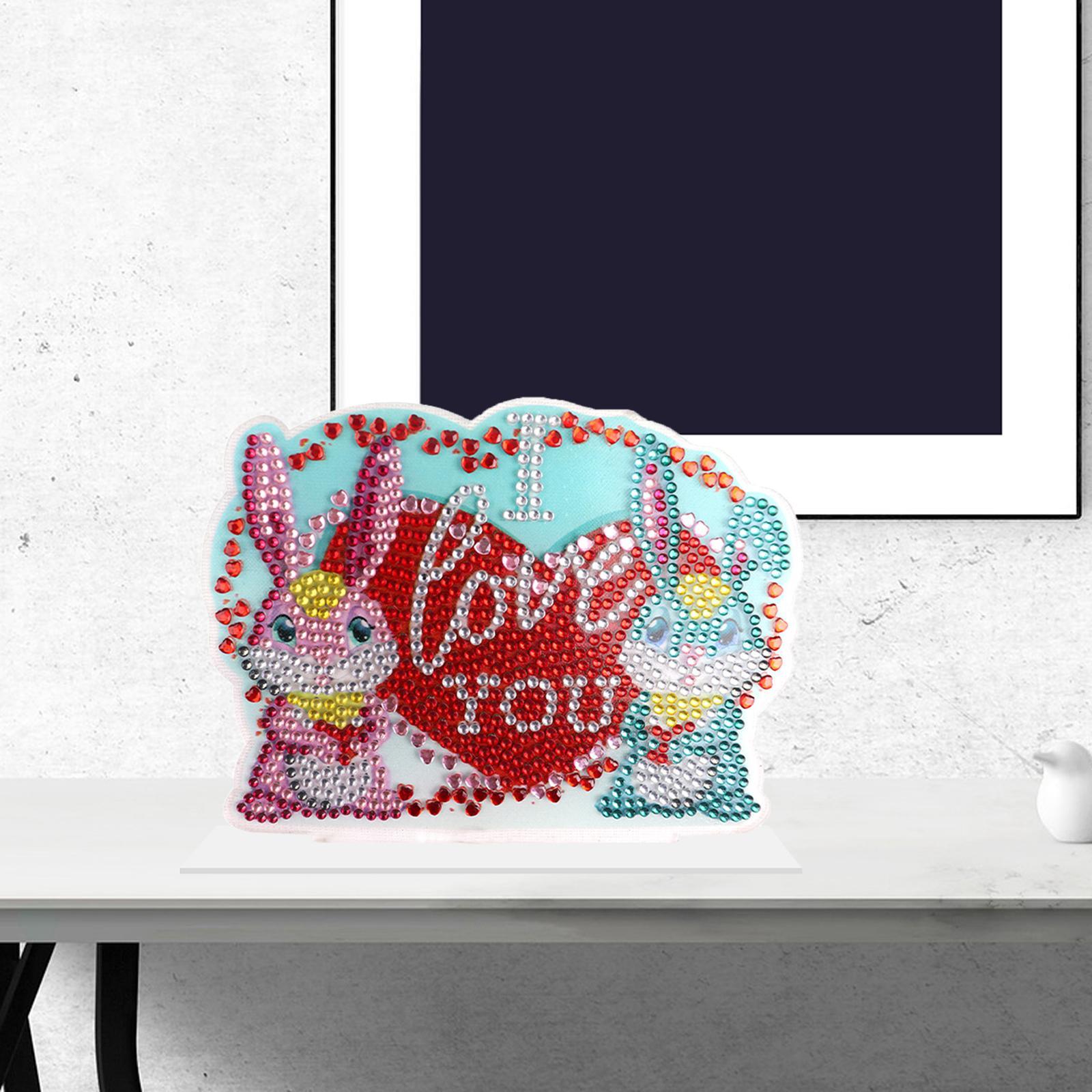 DIY 5D Easter Bunny Ornament for Kids Adults Holiday Gift