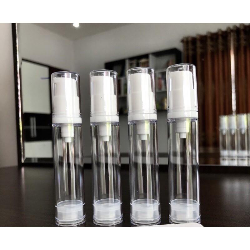 10 chai 10ml hút chân không đựng serum mỹ phẩm tinh dầu