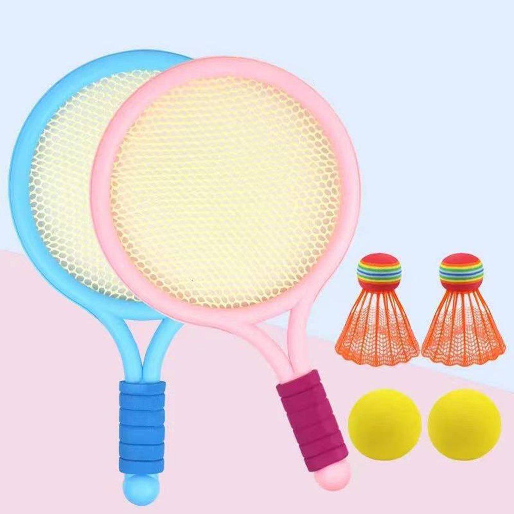 Bộ vợt cầu lông cho bé 2in1 kiêm tennis đồ chơi trẻ em đánh cầu lông vận động