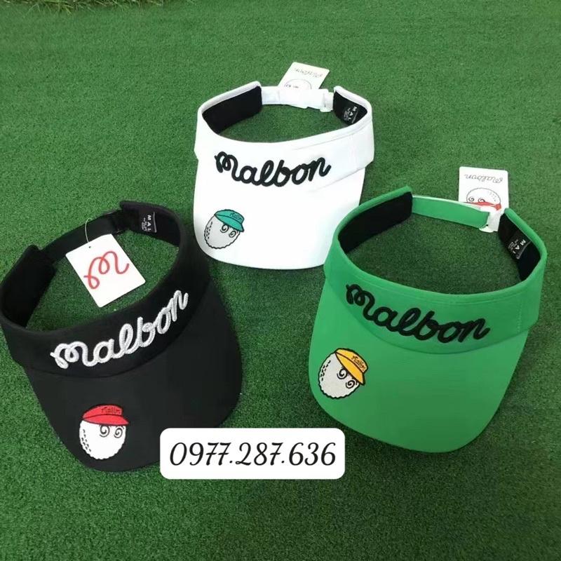 Mũ golf MALBON nửa đầu Nam Nữ thoáng khí chống nắng thời trang MG016