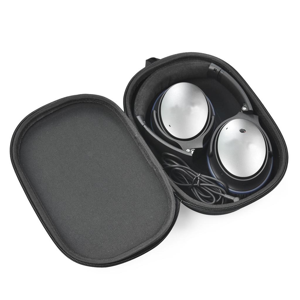 Portable Black Shockproof Carry Case Hard Cover Travel Bag for Bose QC35 QC25 QC15 Headphones Earphone