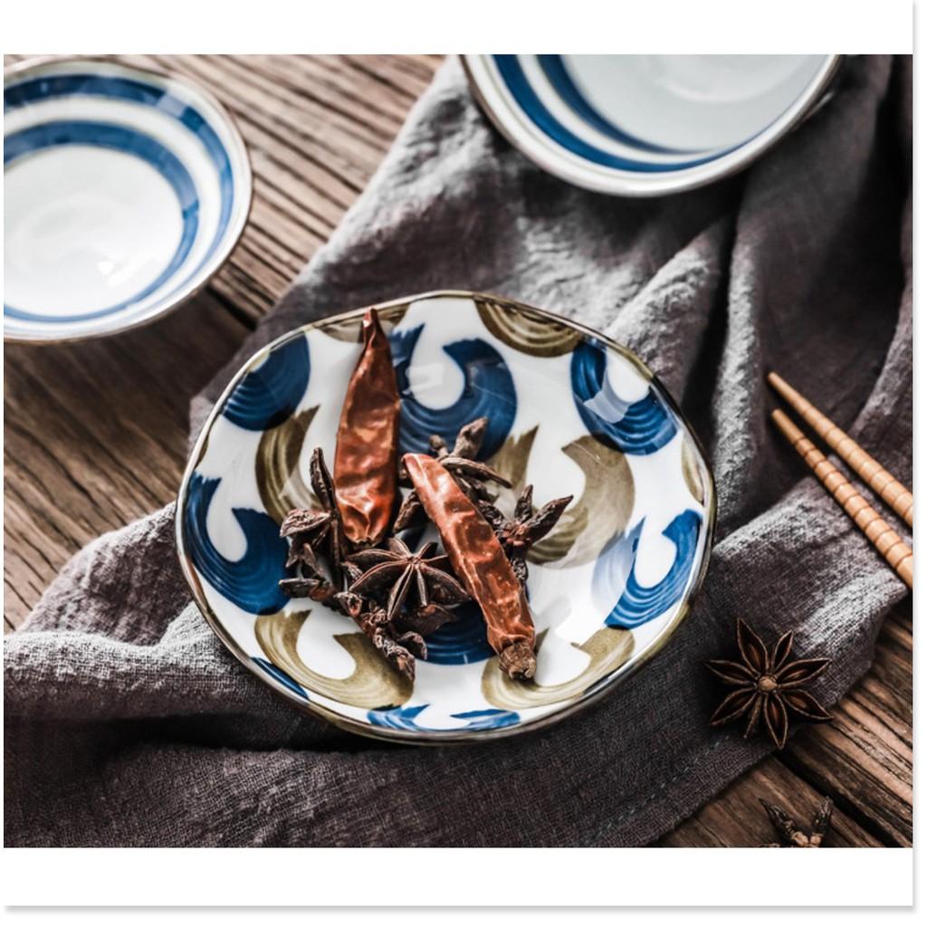 Bộ Chén Dĩa Ăn Shino-Cobalt Japan 6 món