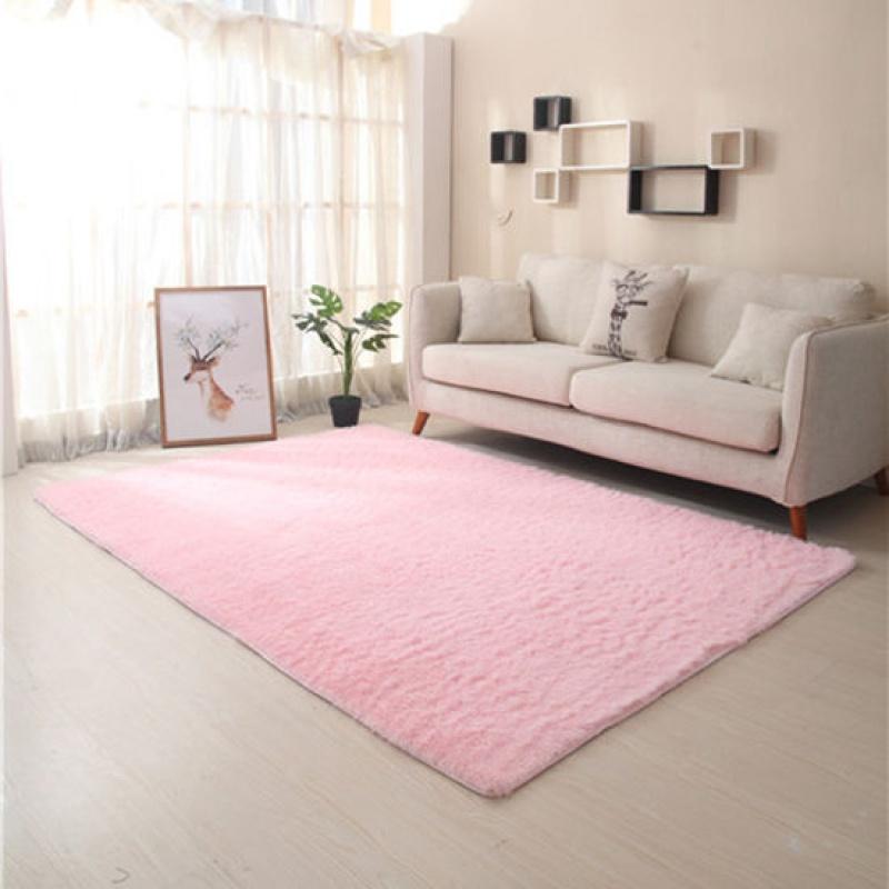 Thảm Lót Sàn Hình Chữ Nhật Dễ Thương Phong Cách Bắc Âu Trang Trí Phòng Khách / Phòng Ngủ