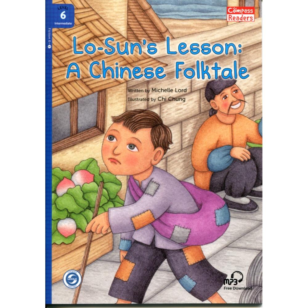 [Compass Reading Level 6-1] Lo-Sun's Lesson: A Chinese Folktale - Leveled Reader with Downloadable Audio Free - Sách chuẩn nhập khẩu từ NXB Compass