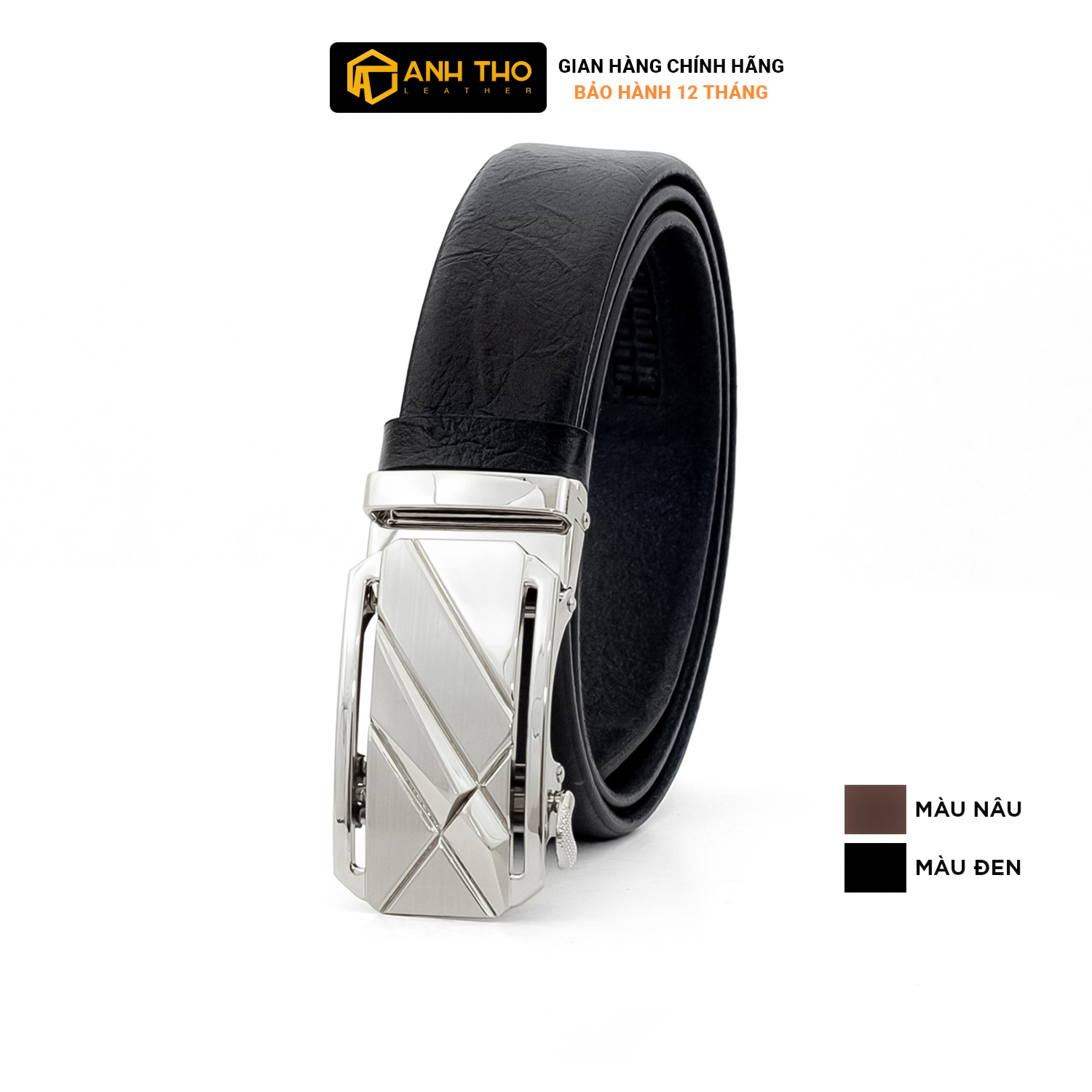 Thắt lưng da bò KURO | MST4-07 | Anh Tho Leather