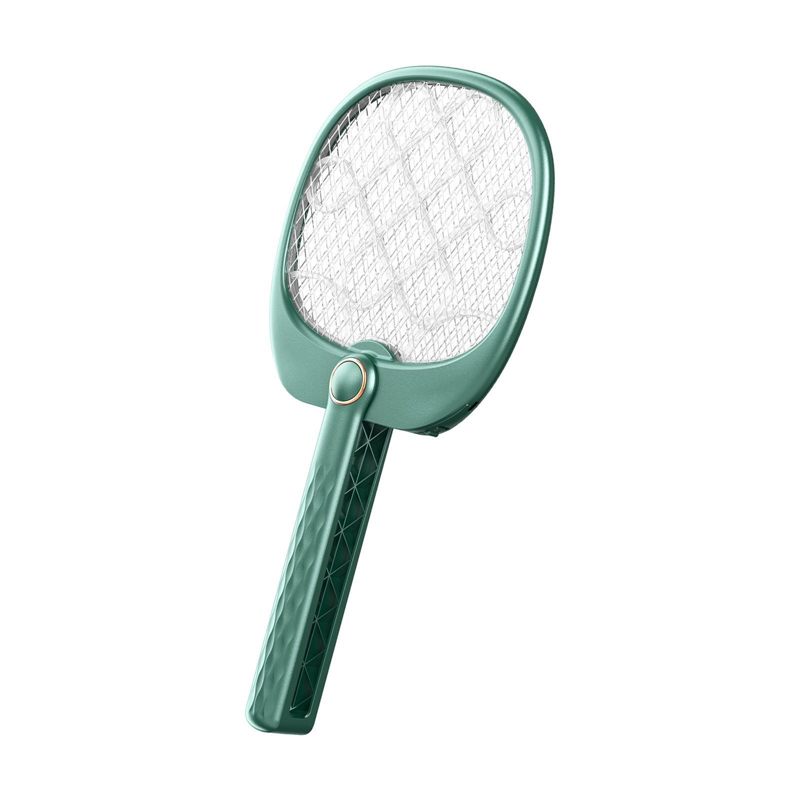Handheld Folding Swatter Backyard Patio Blue