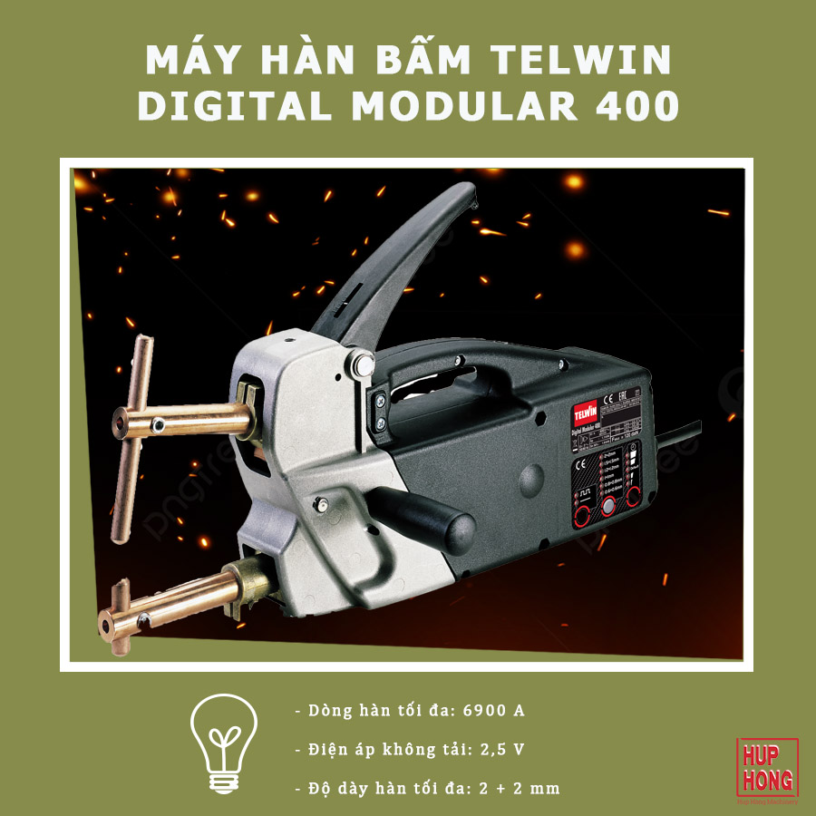 Máy Hàn Bấm Telwin DIGITAL MODULAR 400