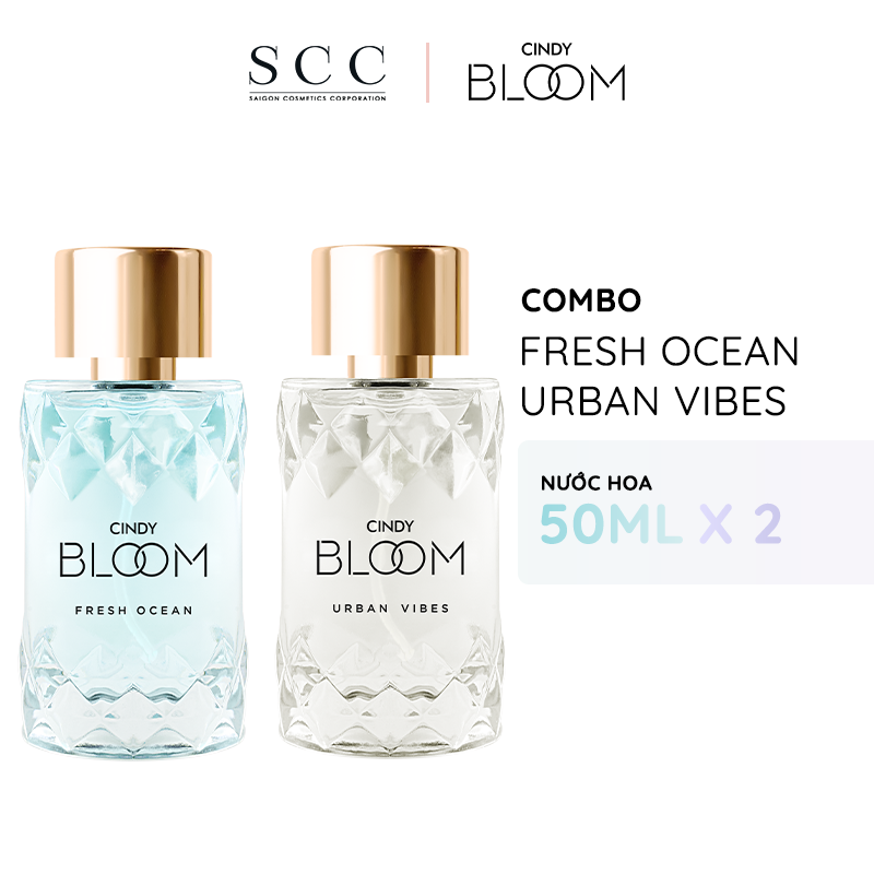 Combo 2 nước hoa Cindy Bloom 50ml chính hãng