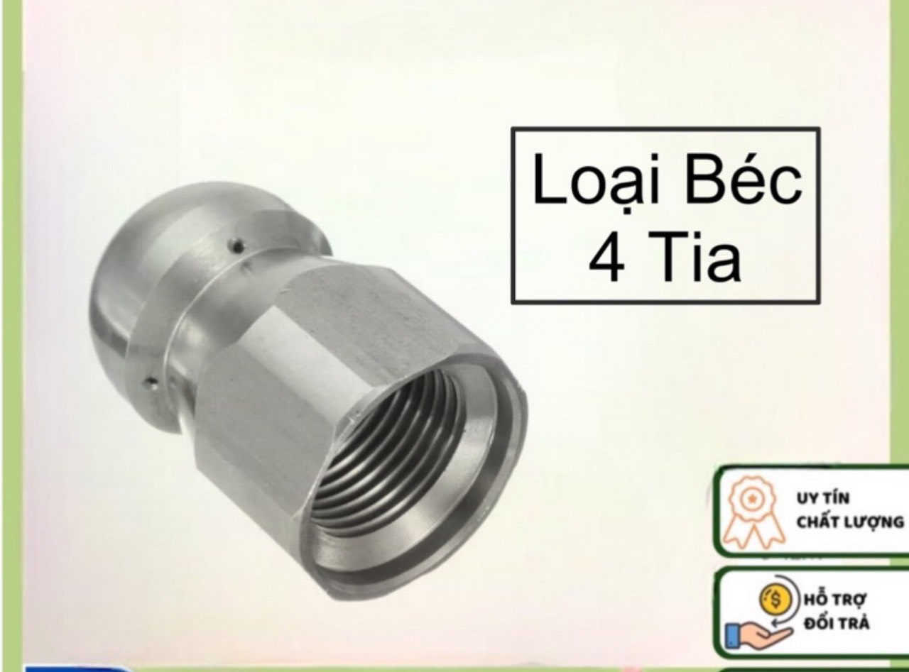 Béc thông cống 1 tia trước 3 tia sau