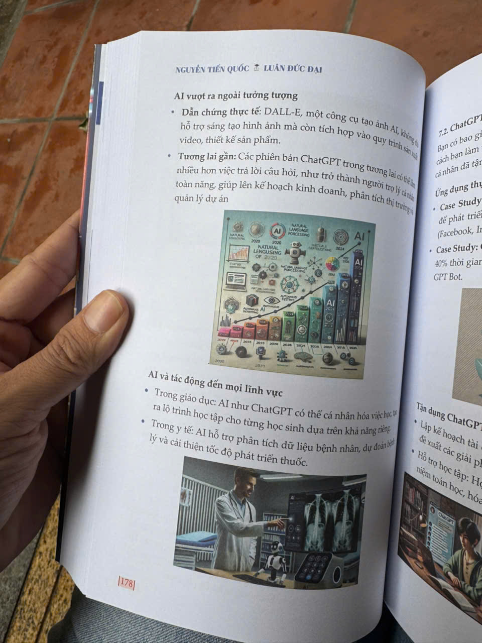 (In màu) AI THỰC CHIẾN - Phải kiếm ra tiền - Nguyễn Tiến Quốc, Luân Đức Đại - Mochibooks