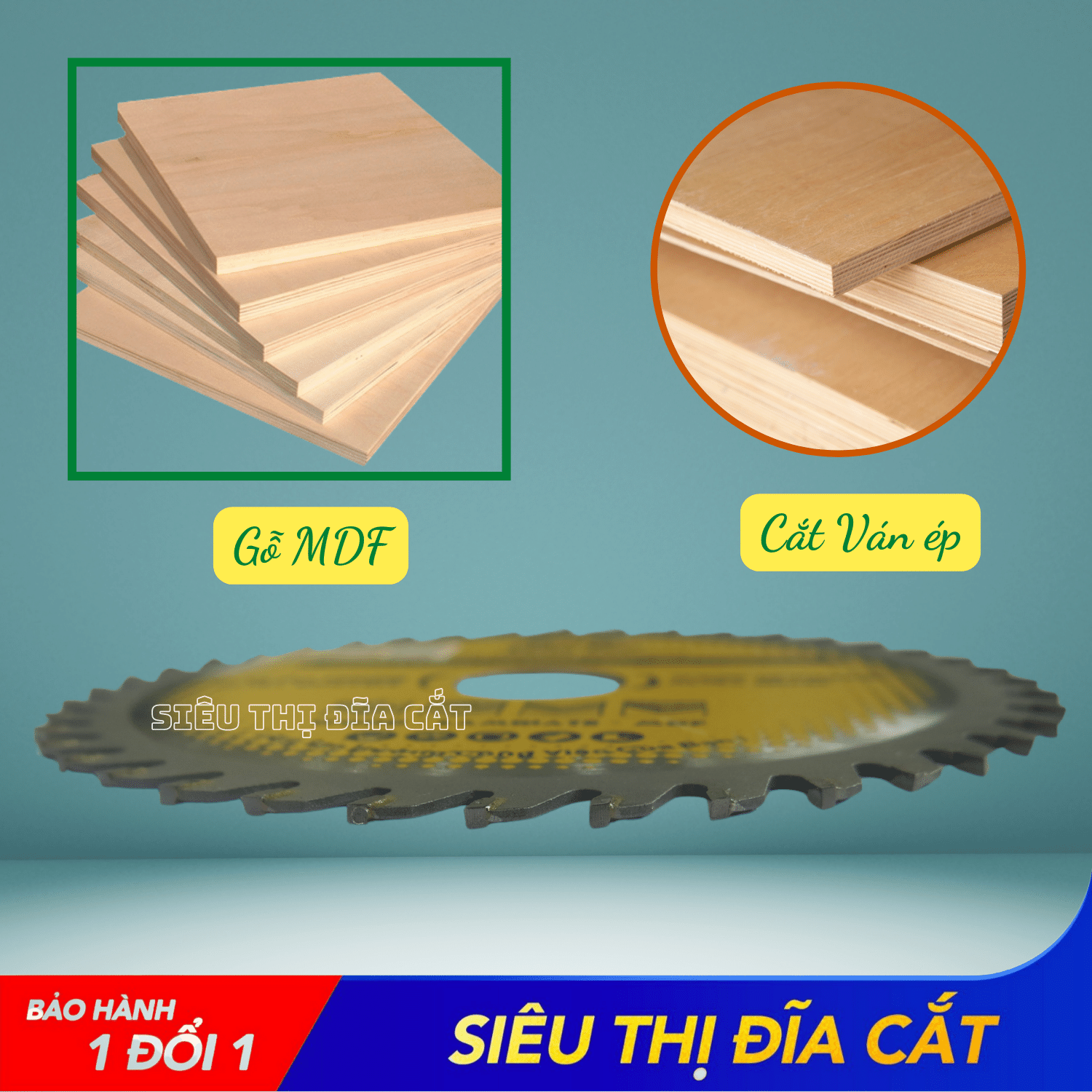 LƯỠI CƯA - LƯỠI CẮT GỖ 125-40 RĂNG KINGTOM VÀNG – CHẤT LƯỢNG VÔ ĐỊCH PHÂN KHÚC GIÁ RẺ!