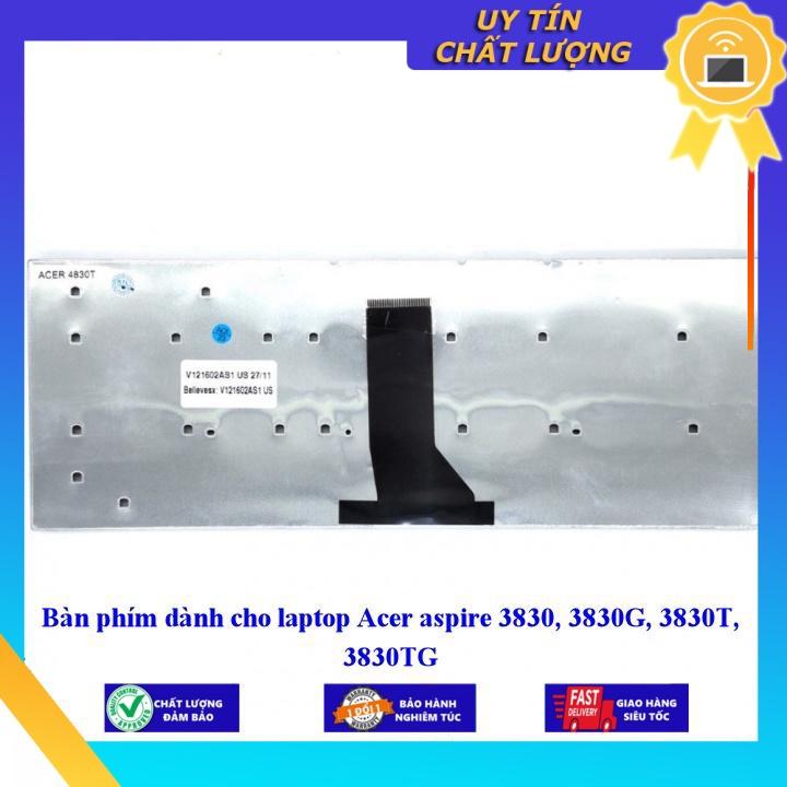 Bàn phím dùng cho laptop Acer aspire 3830 3830G 3830T 3830TG - Hàng Nhập Khẩu New Seal
