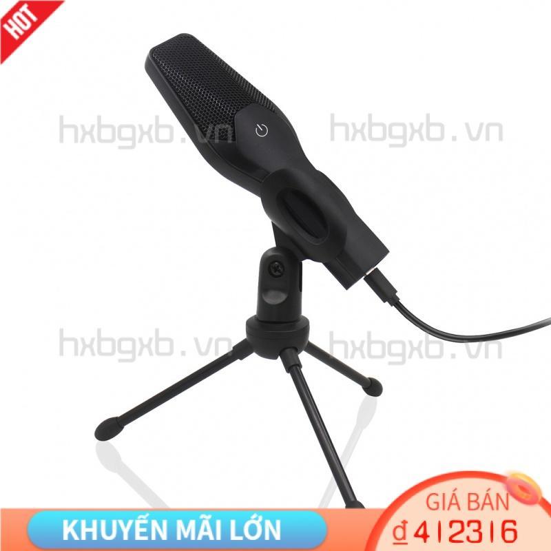 Gaming Condenser Microphone Kit Desktop Computer PC Mic Streaming Podcast Microphone for Recording Video